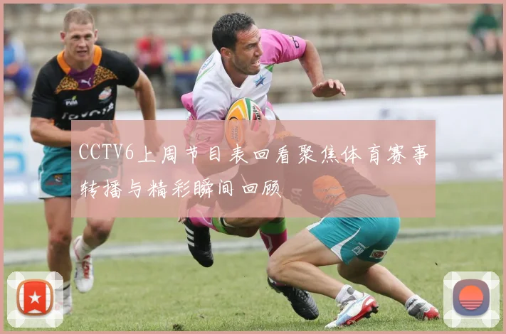 CCTV6上周节目表回看聚焦体育赛事转播与精彩瞬间回顾